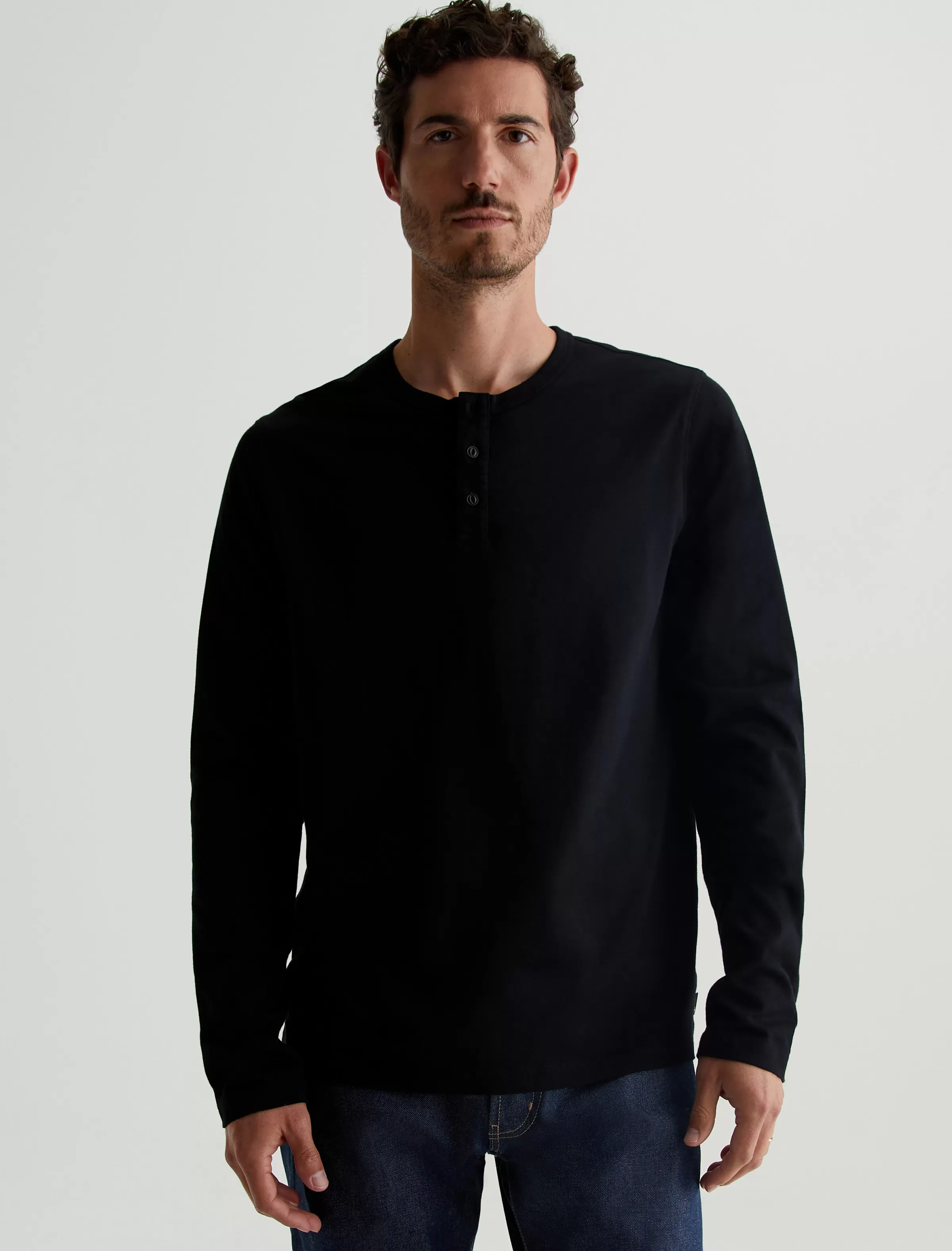 Clearance Bryce Long Sleeve Henley Shirts & Polos