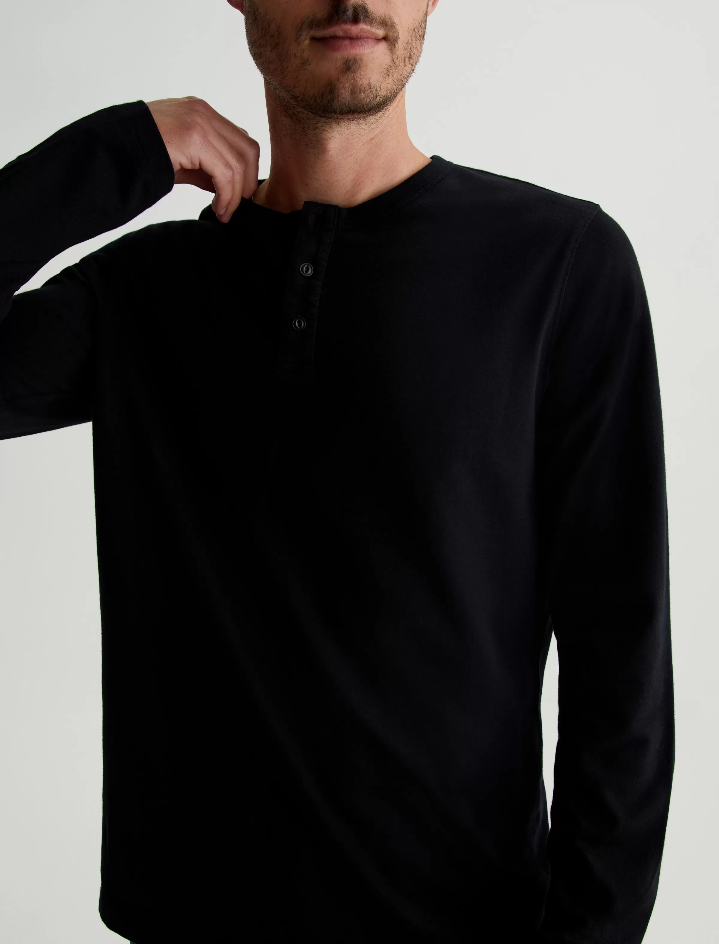 Clearance Bryce Long Sleeve Henley Shirts & Polos