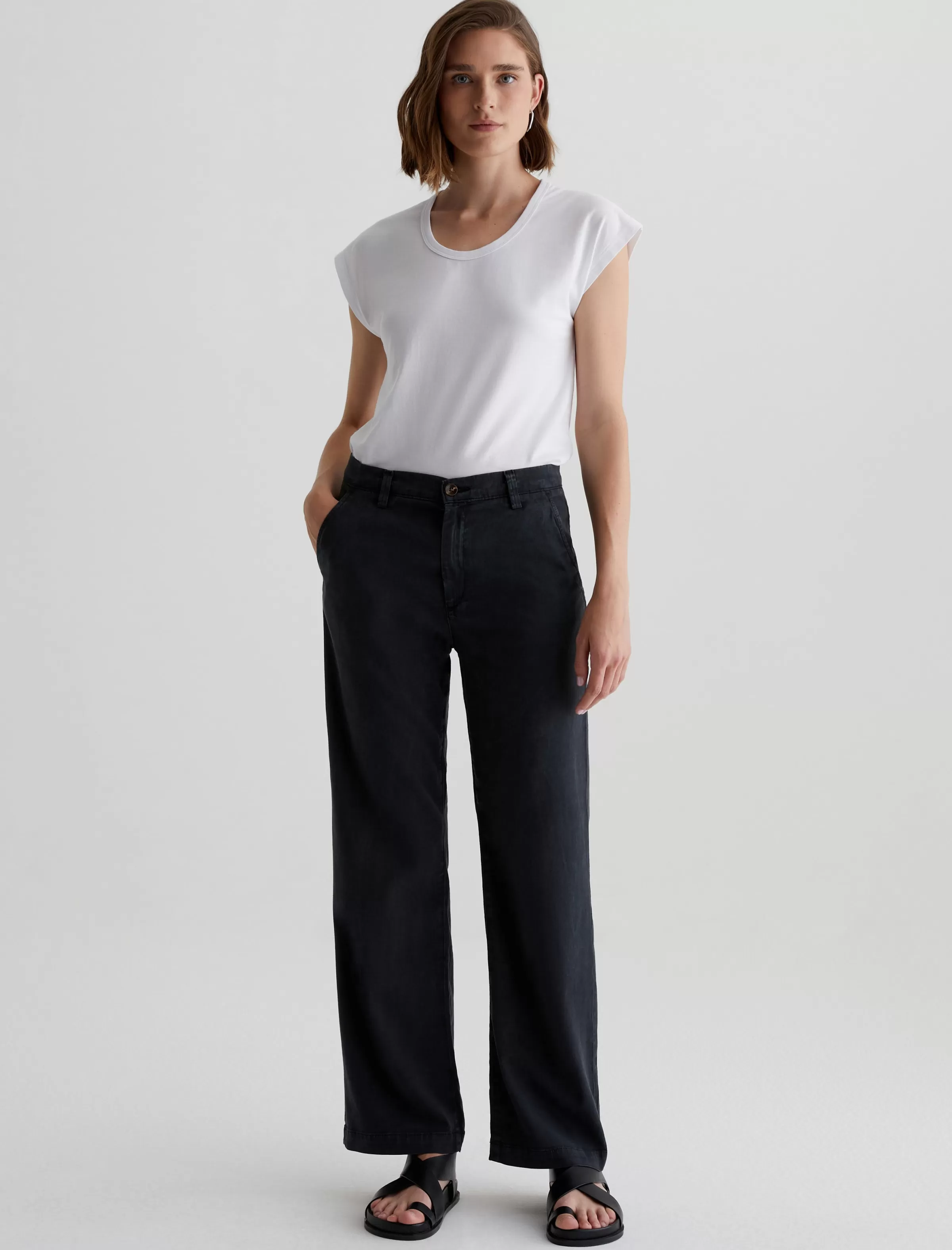 Sale Caden Straight Women Pants & Trousers | Mid-Rise