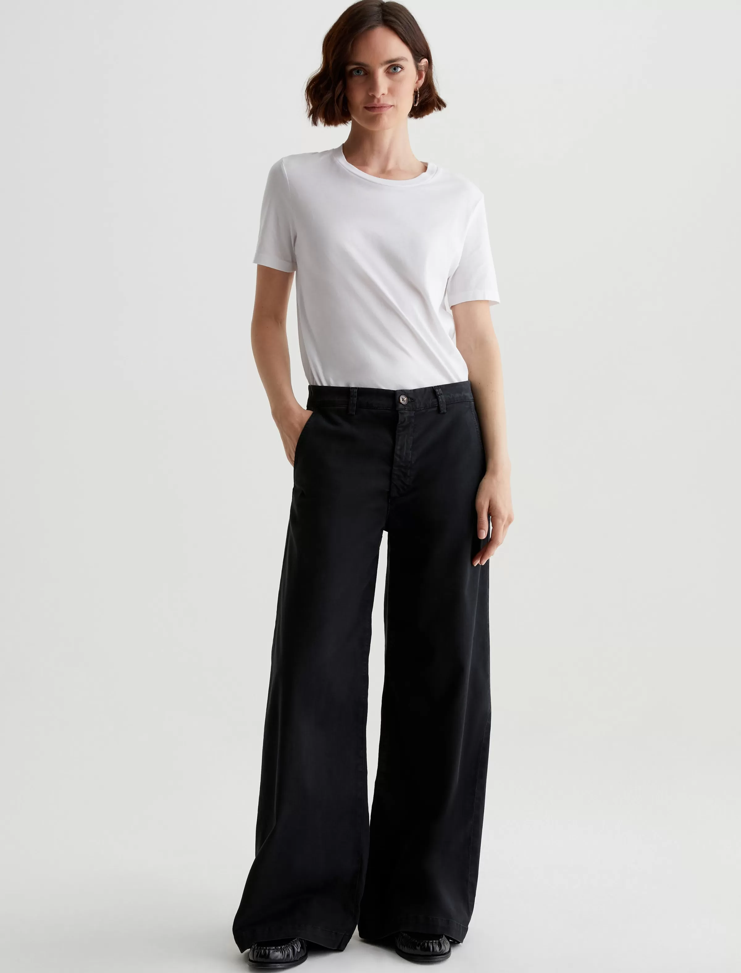 Sale Caden Wide Leg Women Pants & Trousers | Mid-Rise