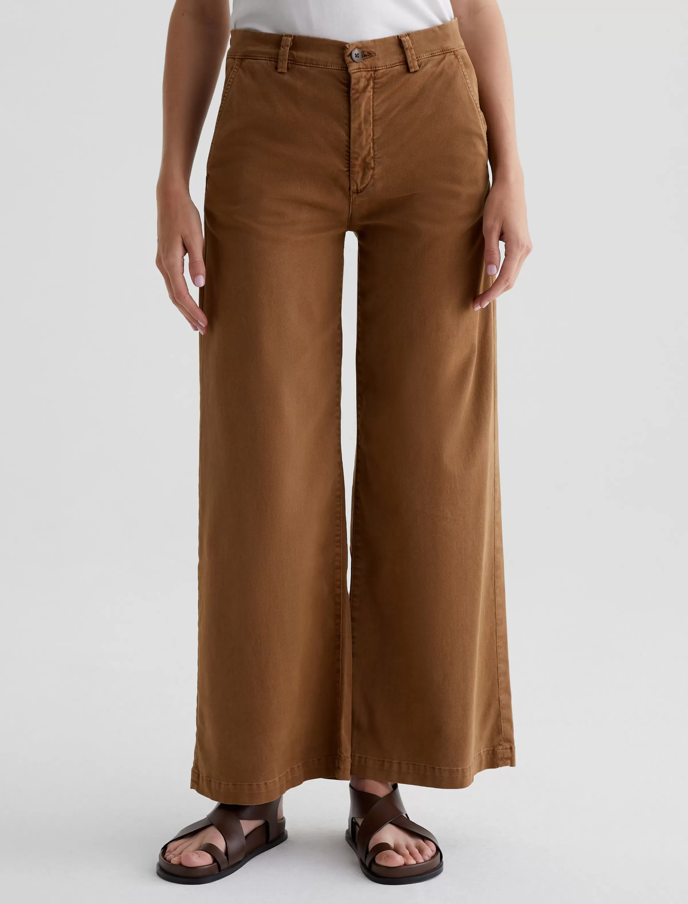 Cheap Caden Wide Leg Women Pants & Trousers | Mid-Rise