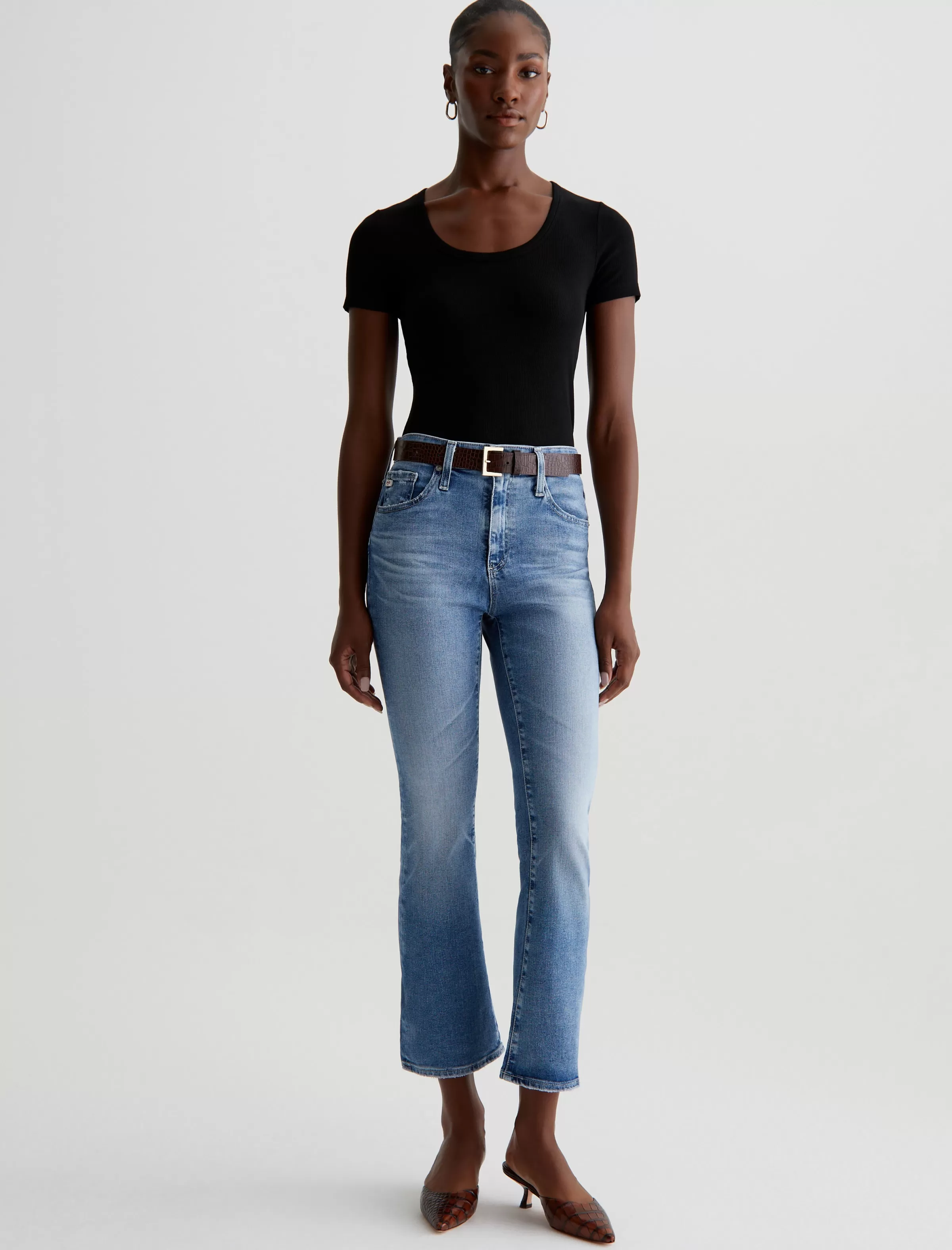 Store Farrah Boot Crop Women Jeans | Crop