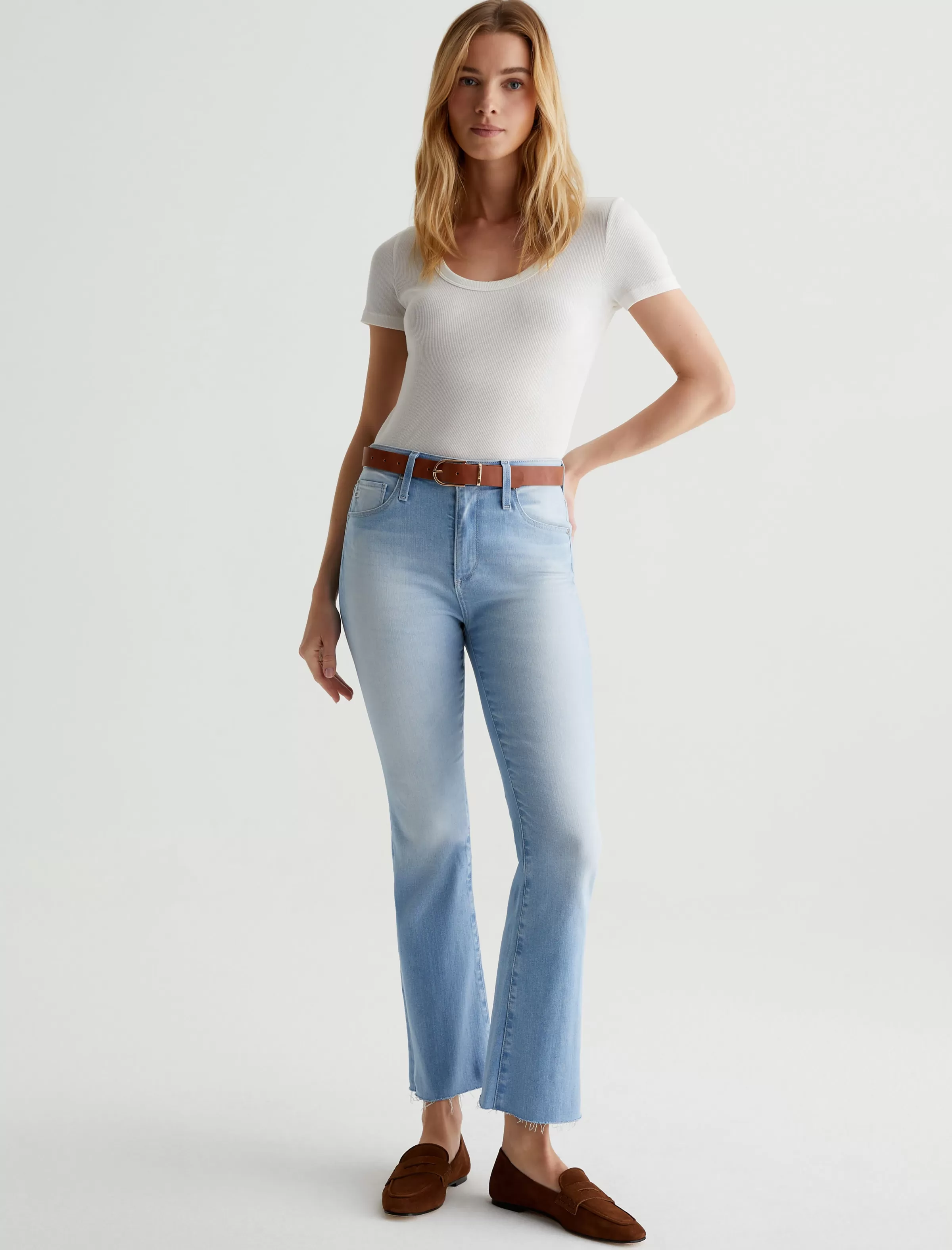 Cheap Farrah Boot Crop Women Jeans | Crop