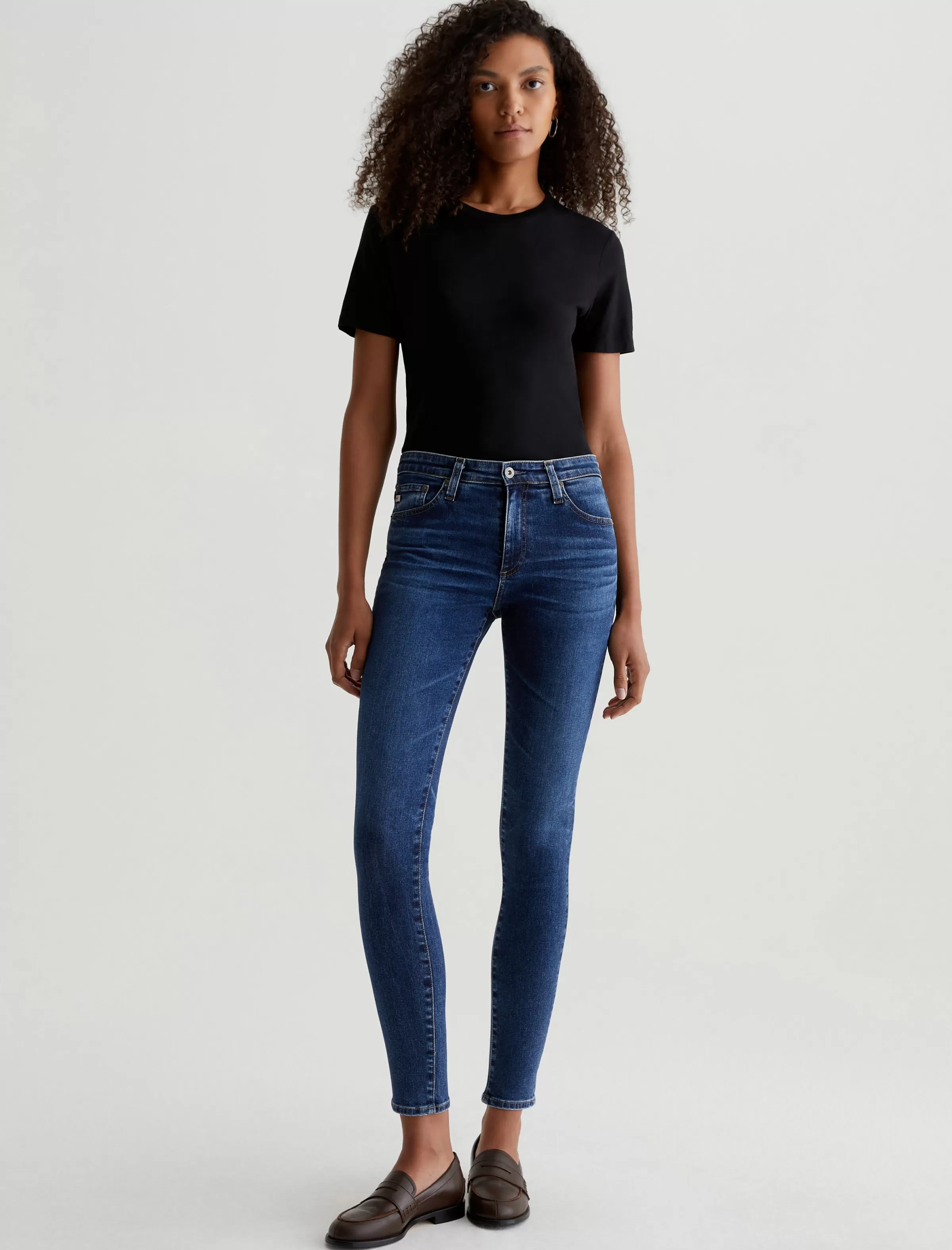 Cheap Farrah Skinny Vapor Wash Women Jeans | Mid-Rise