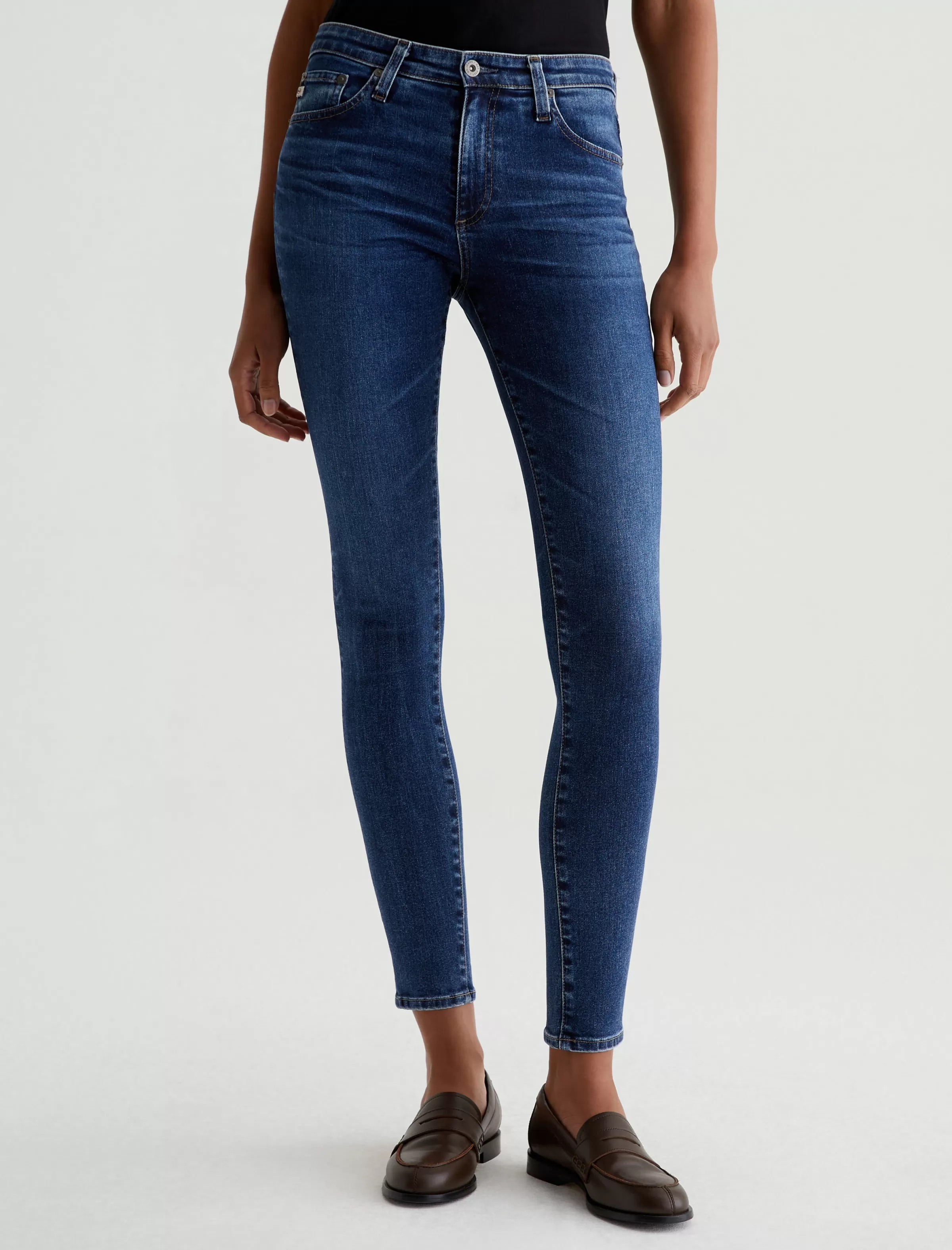 Cheap Farrah Skinny Vapor Wash Women Jeans | Mid-Rise