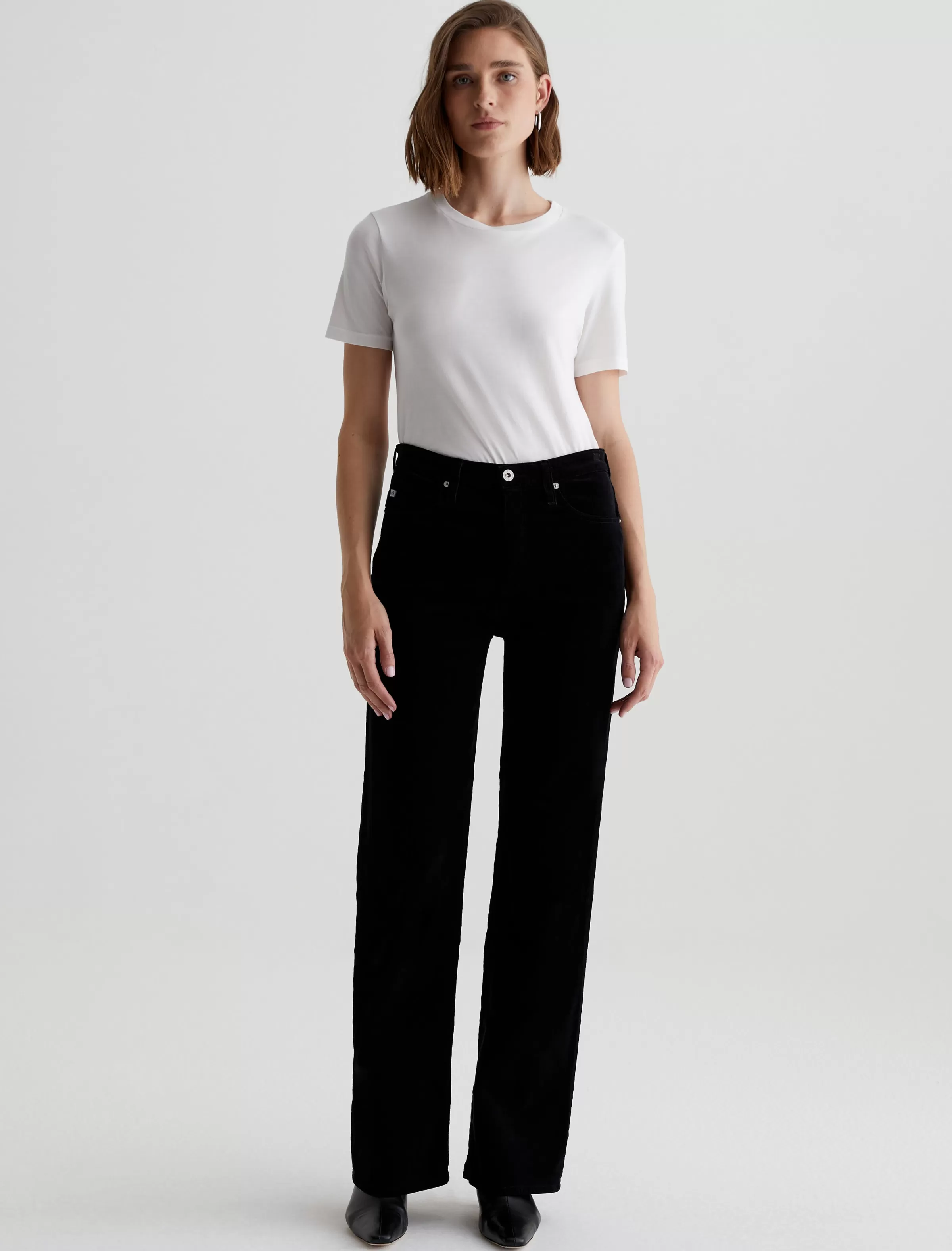 Cheap Kora Corduroy Women Pants & Trousers | High-Rise