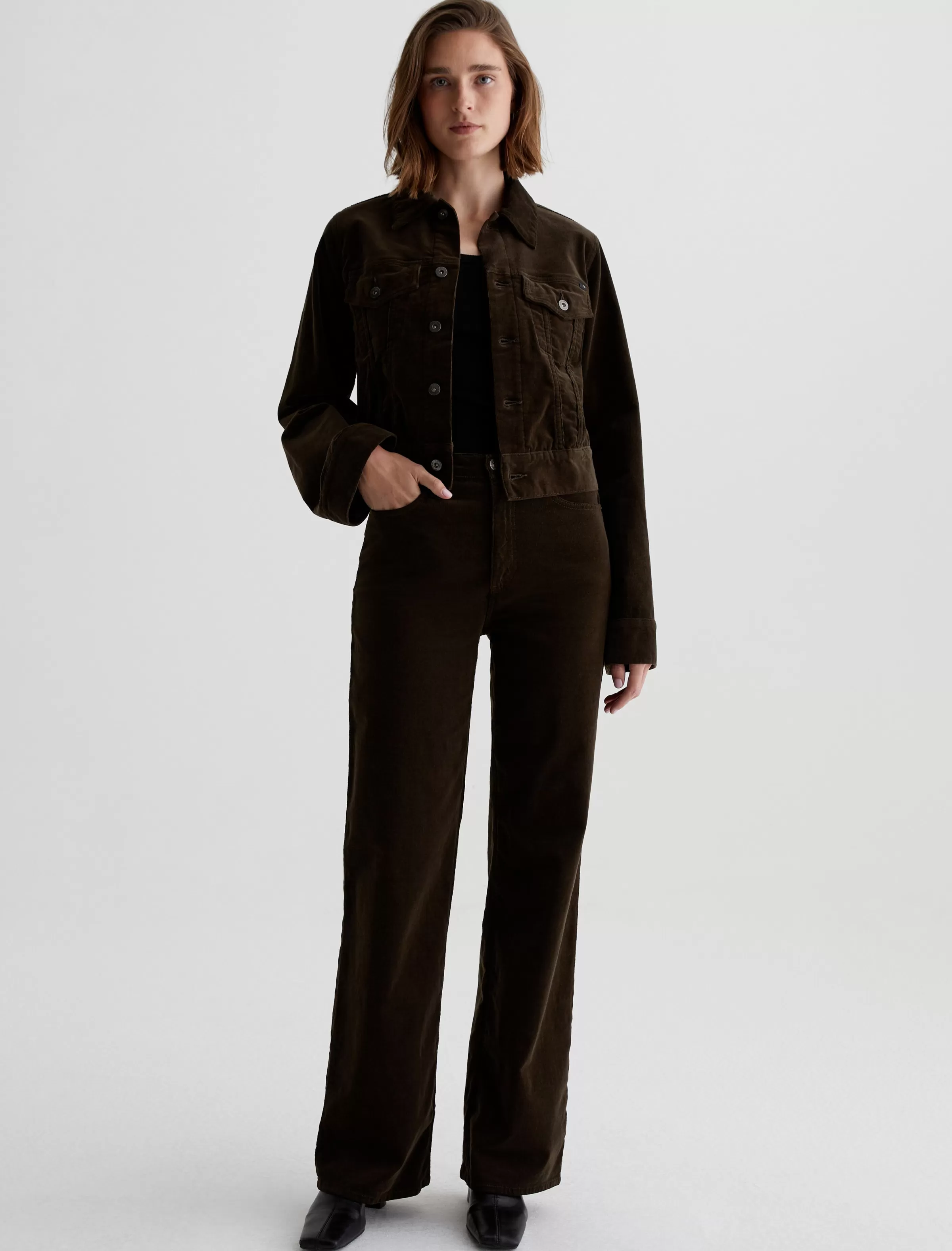 New Kora Corduroy Women Pants & Trousers | High-Rise