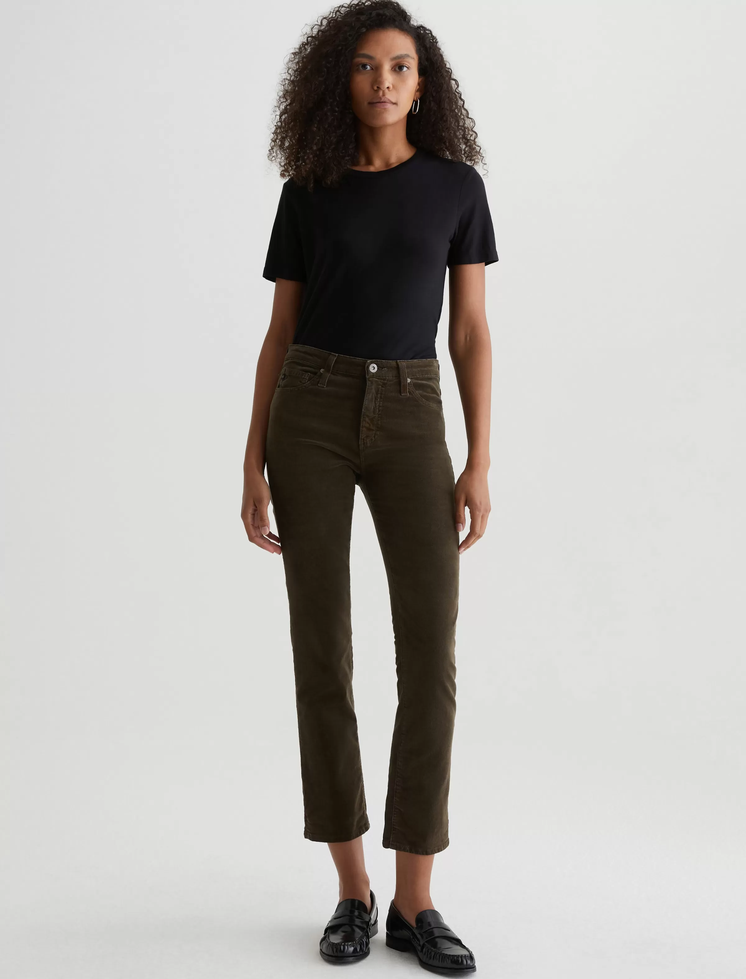 Clearance Mari Corduroy Women Pants & Trousers | Mid-Rise