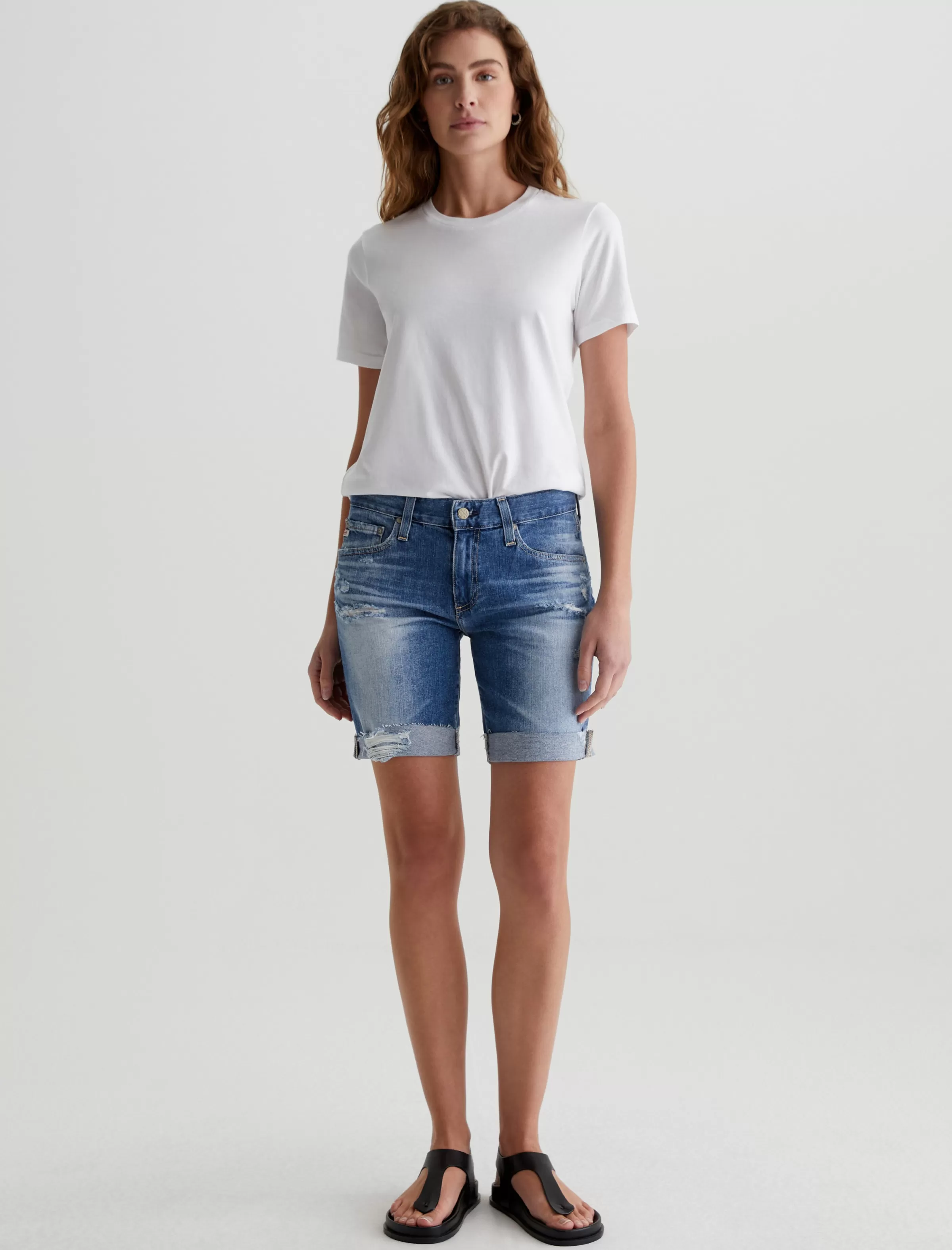 New Nikki Short Women Skirts And Shorts | Mid-Rise