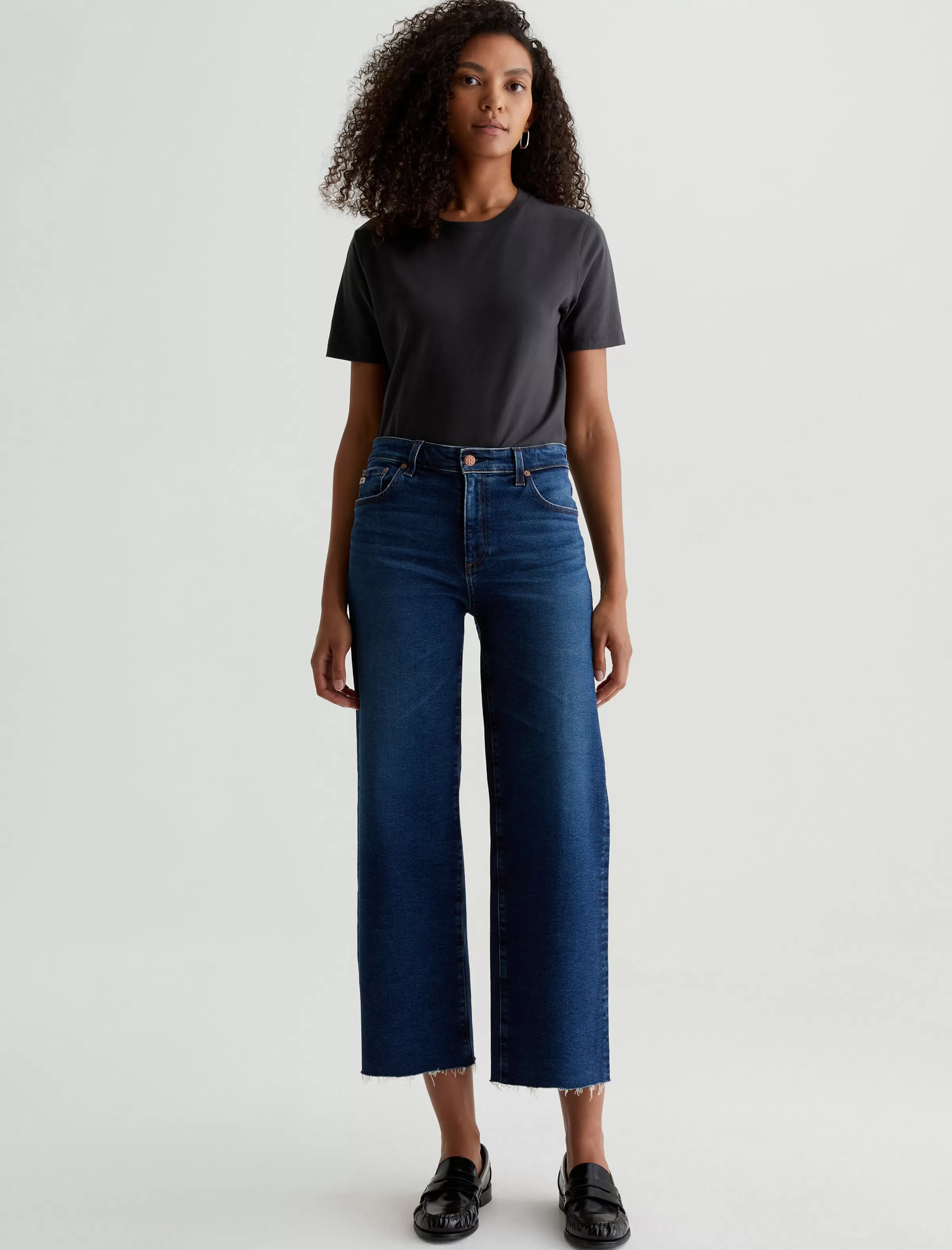 New Saige Wide Leg Crop Women Jeans | Crop