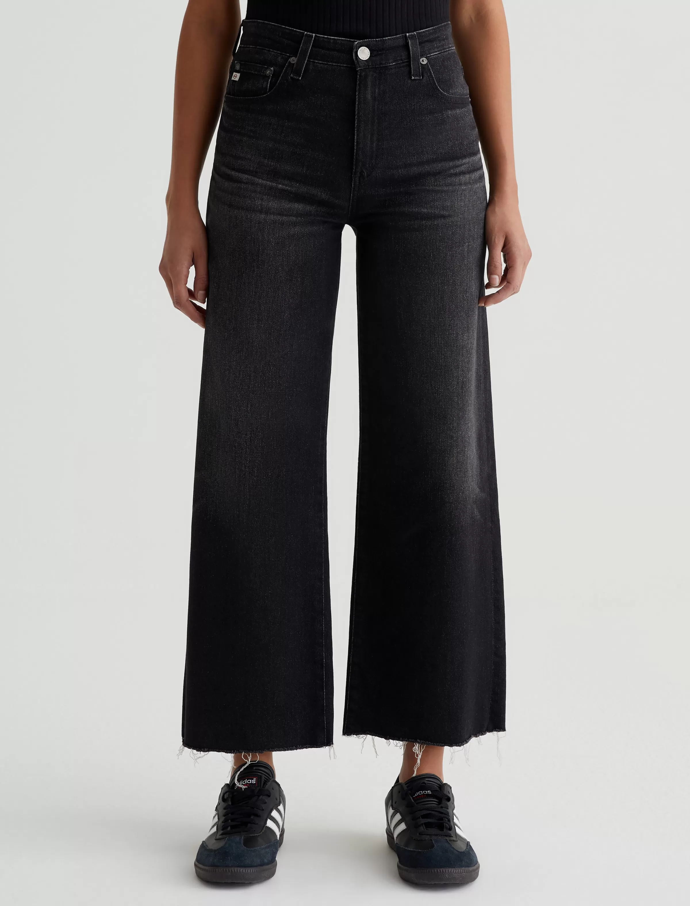 Store Saige Wide Leg Crop Women Jeans | Crop